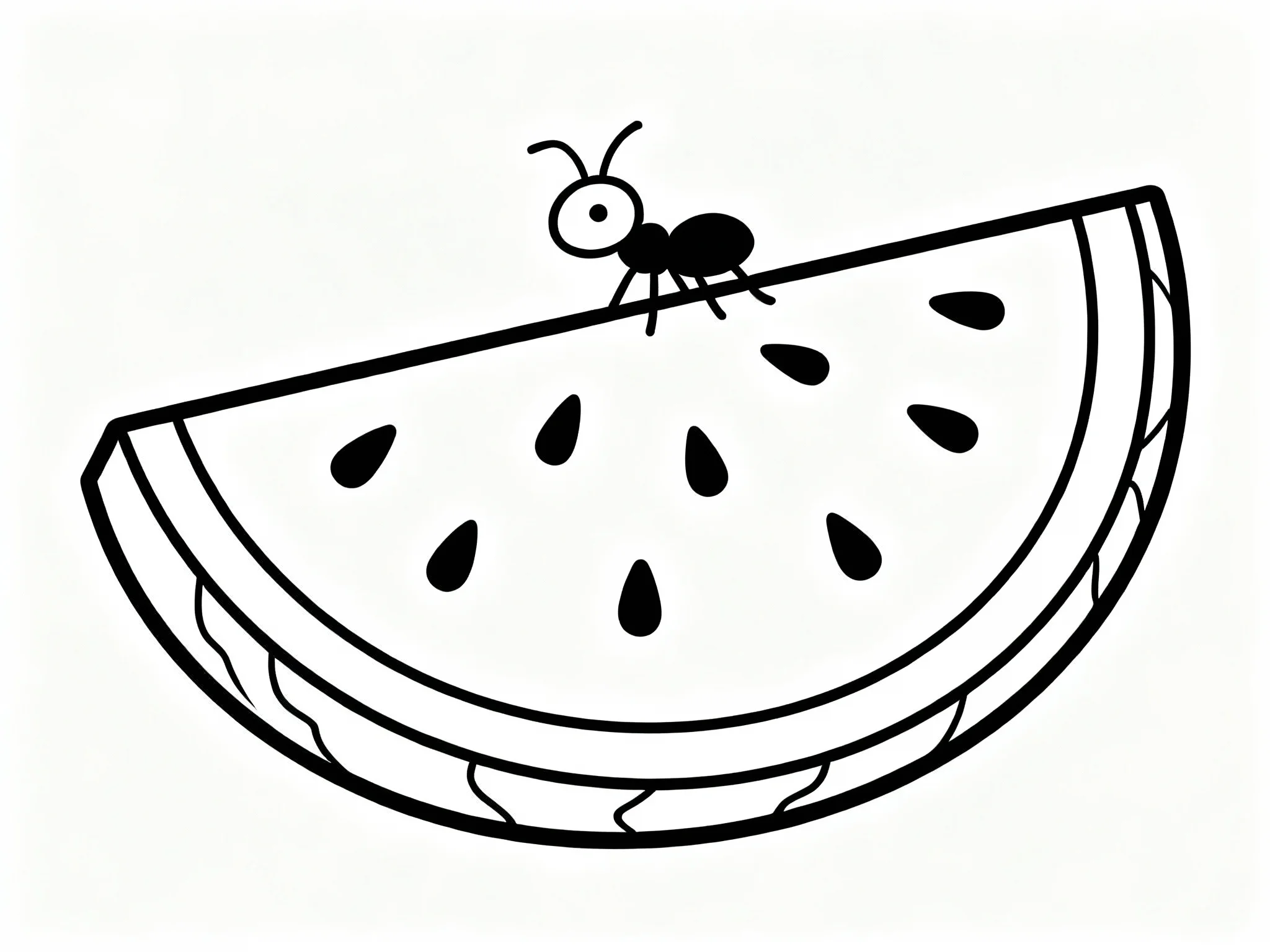 Watermelon and Ant