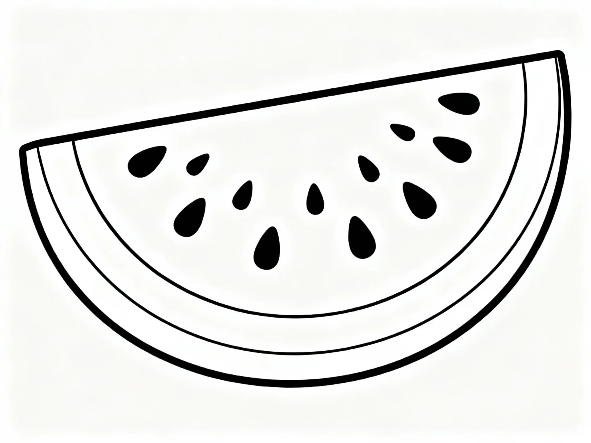 Watermelon Circle Design