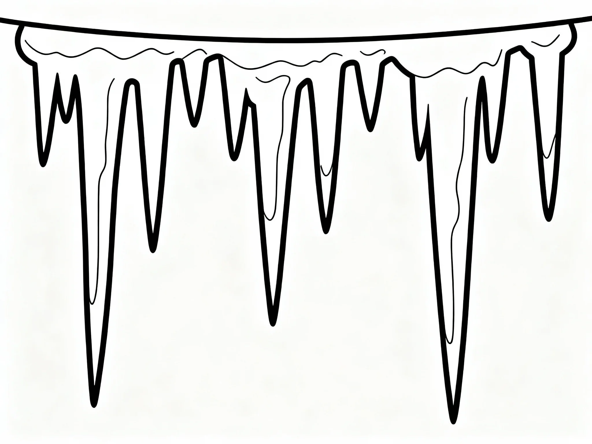 Icicles Hanging Down