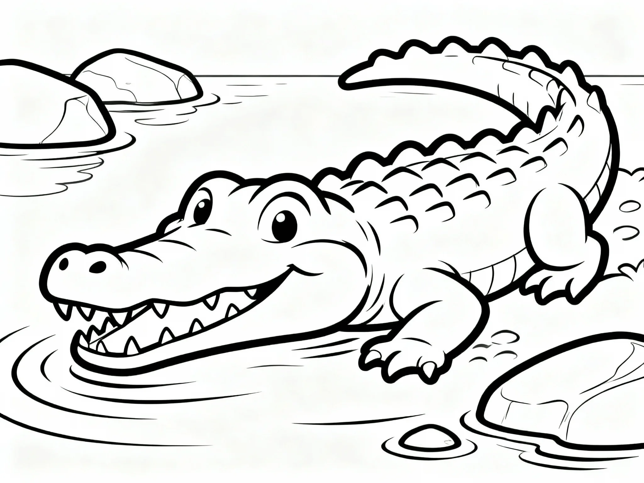 Crocodile Smile
