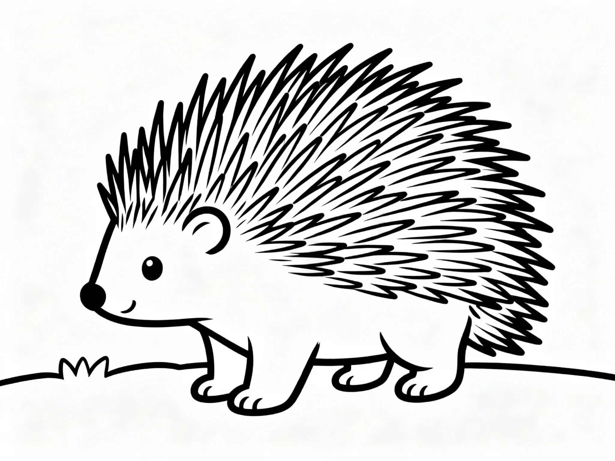 Porcupine Standing