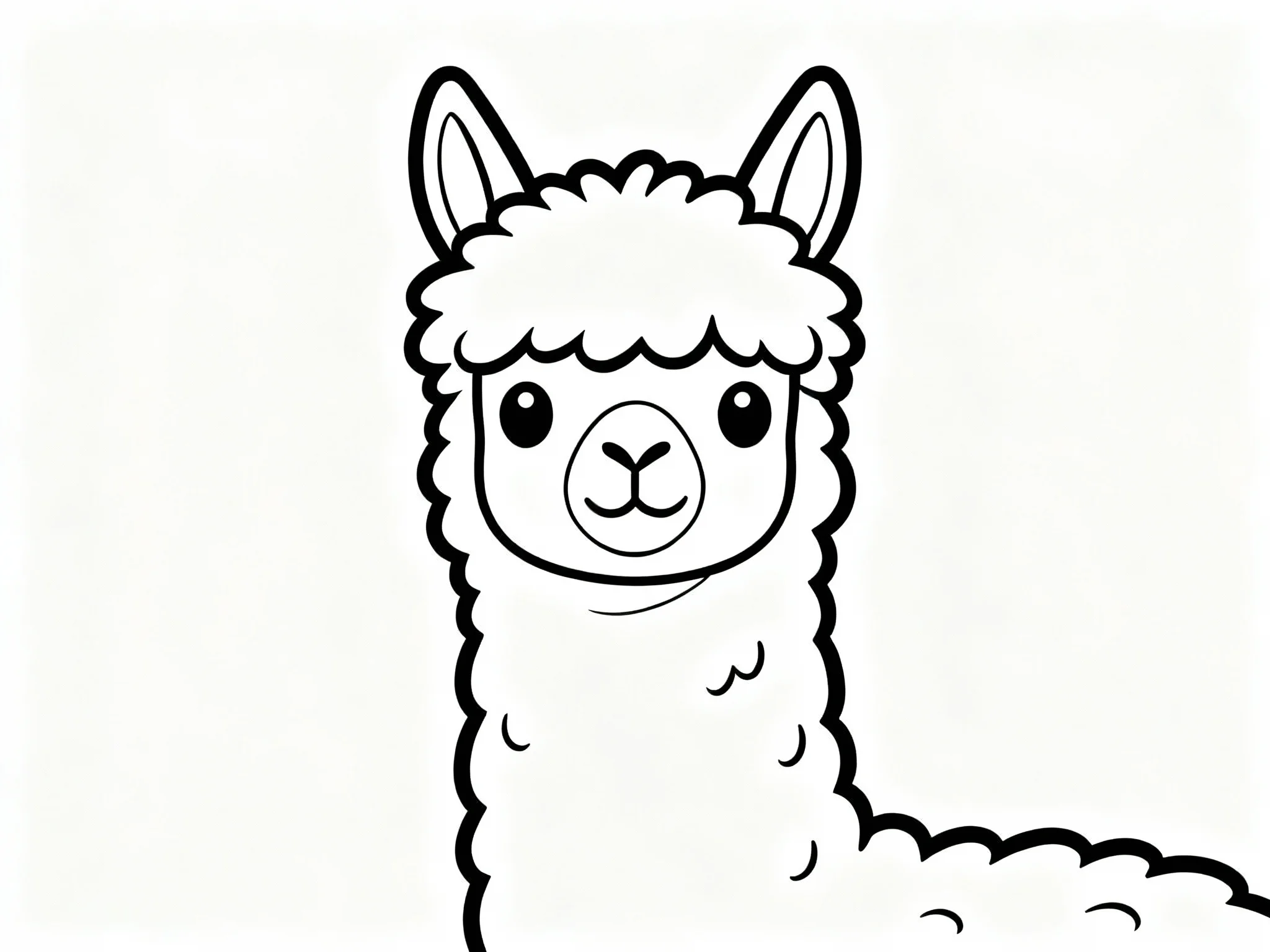 Llama Portrait