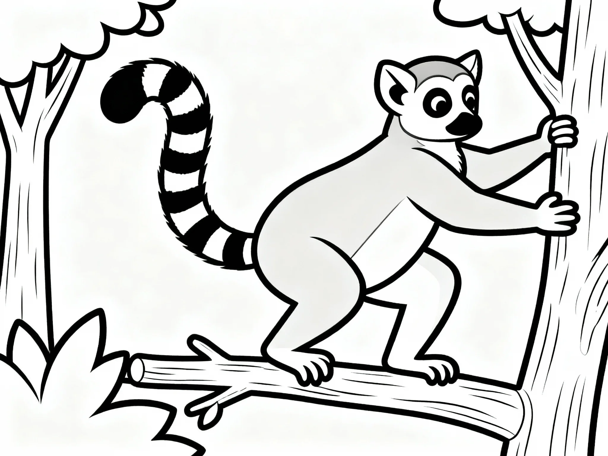 Lemur Playing