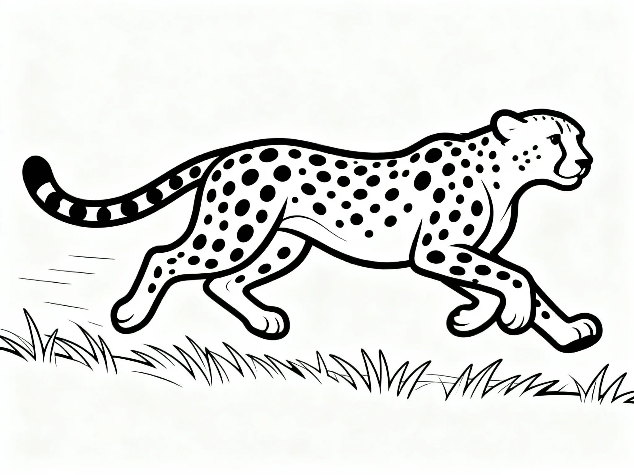 Cheetah Running